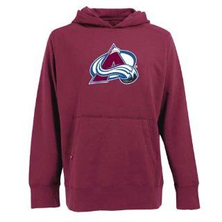 Colorado Avalanche Big Logo Signature Hooded Sweatshirt (Team Color)  Sports Fan Jerseys  Sports & Outdoors