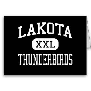 Lakota   Thunderbirds   High   West Chester Ohio Greeting Card