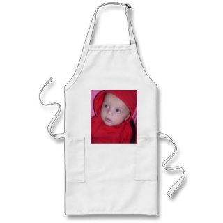 Custom Long Apron with Picture