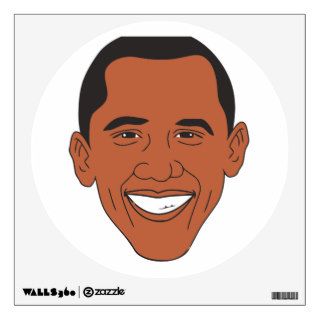 President Barack Obama Cartoon Face Room Graphics