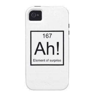 Ah Element of Surprise Case Mate iPhone 4 Cover