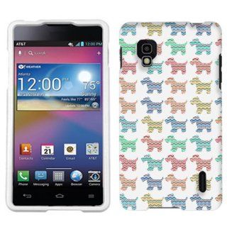 LG Optimus G Sprint Chevron Vinatage Puppy Pattern Phone Case Cover Cell Phones & Accessories