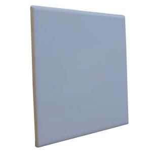 U.S. Ceramic Tile Bright Dusk 6 in. x 6 in. Ceramic Surface Bullnose Wall Tile DISCONTINUED U727 S4669