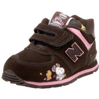 New Balance Infant/Toddler KV574SOI Sneaker, Brown, 5.5 M US Toddler Footwear Shoes