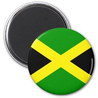 Jamaica Flag Refrigerator Magnets