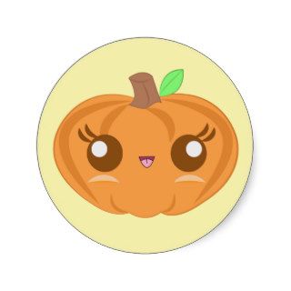 Cute Baby Pumpkin Stickers