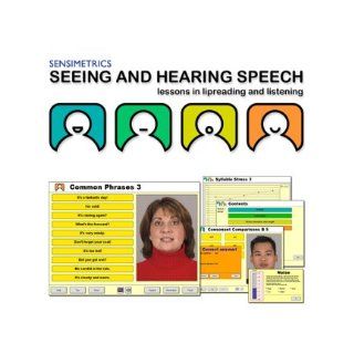 Seeing and Hearing Speech Lessons in Lipreading and Listening on CD ROM (Windows/PC Only) 9780970996404 Books