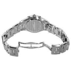 Baume & Mercier Women's 'Linea' Stainless Steel Diamond Watch Baume & Mercier Women's Baume & Mercier Watches