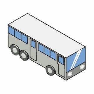 Rectangular bus acrylic cut outs
