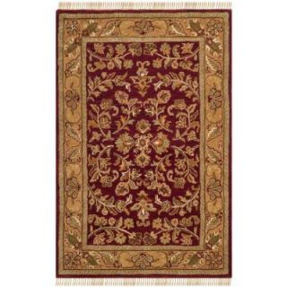 Safavieh Heritage Red/Gold 4 ft. x 6 ft. Area Rug HG170A 4