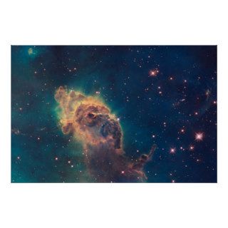 Stellar Jet in Carina Nebula Print