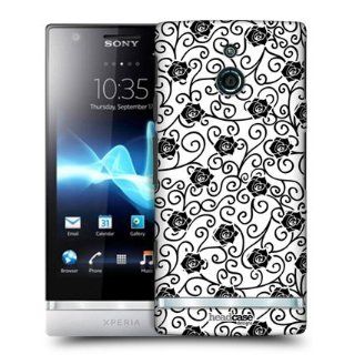 Head Case Designs Death Of Roses Lacrimosa Hard Back Case Cover For Sony Xperia P LT22i Cell Phones & Accessories