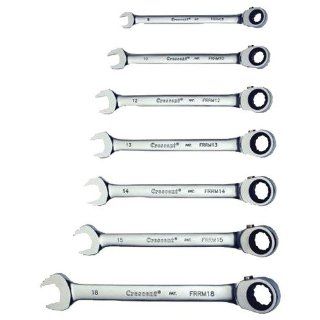 CRESCENT FRRM7 7 PIECE REVERSIBLE RATCHETING COMBINATION WRENCH SET (METRIC) (FRRM7)      