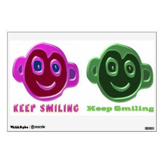 KEEP Smiling Faces Room Graphics