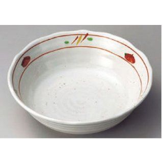 bowls kbu033 37 562 [6.62 x 2.05 inch] Japanese tabletop kitchen dish 5.5 bowl Sheng bowl in peace [16.8x5.2cm] ( set pot ) Inn restaurant Japanese commercial kbu033 37 562 Kitchen & Dining