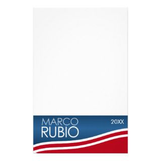 Marco Rubio Campaign Stationery