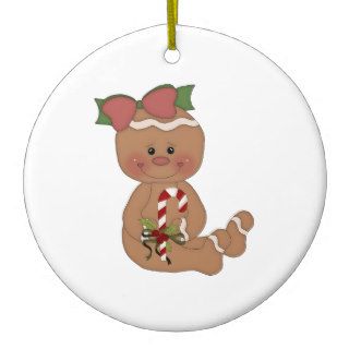 Country Christmas Gingerbread Man   CUSTOMIZE Christmas Tree Ornaments
