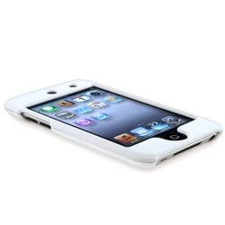 BasAcc White Rubber Coated Case for Apple iPod Touch 4th Generation BasAcc Cases