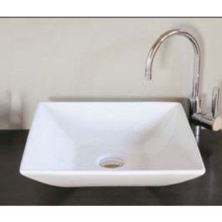 Ceramica 17.3 x 17.3 Above The Counter Bathroom Sink   Vessel Sinks