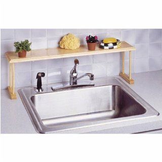 Lipper International 579 Beechwood Over The Sink Shelf   Kitchen Storage And Organization Products