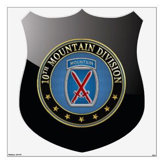 [500] 10th Mountain Division [10th MD] SSI Wall Decals