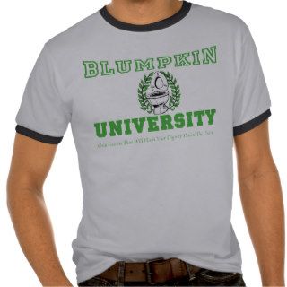 Blumpkin University Tshirt
