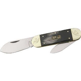 Frost Cutlery & Knives OC563OXH Ocoee River Sunfish Pocket Knife with Ox Horn Handles  Folding Camping Knives  Sports & Outdoors