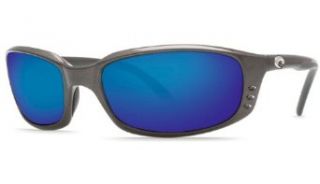 Brine Gunmetal 580 Blue Mirror Glass Sunglasses Clothing