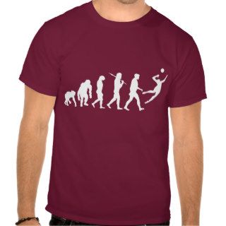 Mens volleyball evolution spike 2014 T Shirt