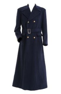 Doctor Who Cosplay Costume Jack Harkness Blue Trench Coat, Men XX Large Adult Sized Costumes Clothing