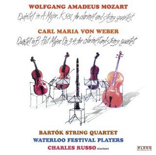 Mozart Quintet in A, K. 581; Von Weber Quintet in B flat, Op. 34 Music
