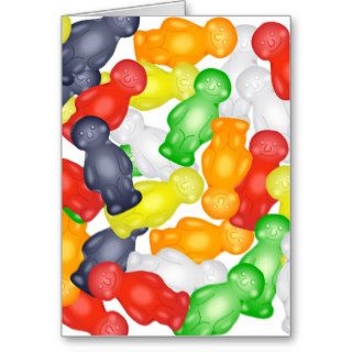 Jelly Babies Greeting Cards