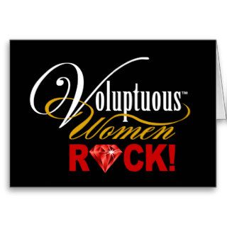 CHICAGO BLING   "Voluptuous Women Rock" Cards