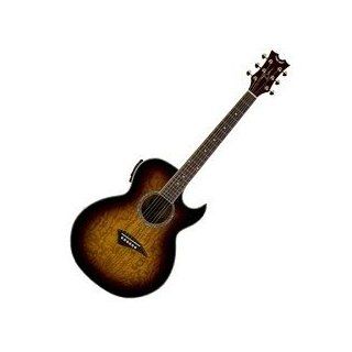 Dean Guitars Performer Quilt Ash A/E   TBZ Acoustic Electric Guitar Musical Instruments