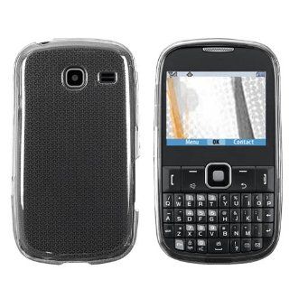 Soft Skin Case Fits Samsung R380 Freeform III Transprent Clear TriHex TPU MetroPCS Cell Phones & Accessories