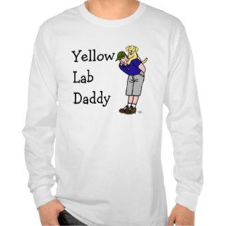 Yellow Labrador Daddy Tshirts