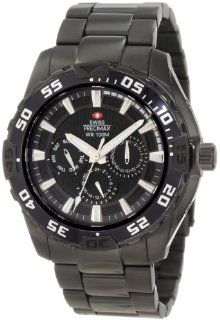 Swiss Precimax Men's SP12049 Formula 7 XT Black Dial with Black Stainless Steel Band Watch Swiss Precimax Watches