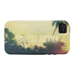 Yellow Cool Vintage Summer Beach Sunset Photo iPhone 4 Case