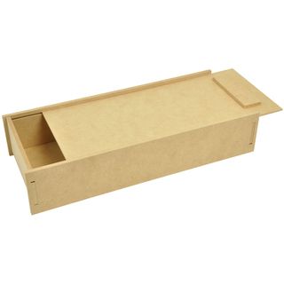 Beyond The Page MDF Pencil Box With Slide Lid 14.5"X3"X6" (370x75x155mm) Kaisercraft Wood Crafts