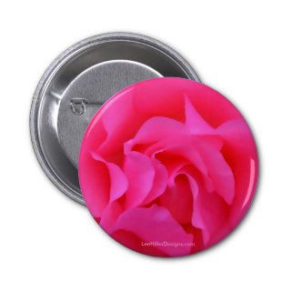 Rose Petals Fuschia Swirl Romantic Gifts Buttons