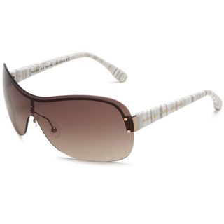 Marc by Marc Jacobs Women's Gold Ivory Shield Sunglasses Marc by Marc Jacobs Fashion Sunglasses