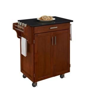 Home Styles Create a Cart in Cottage Oak with Black Granite Top 9001 0064