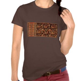 Vintage Ethnic Bohemian Indonesian Peranakan Batik Tee Shirts