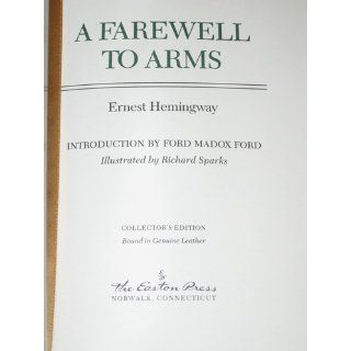 A Farewell to Arms Ernest Hemingway Books