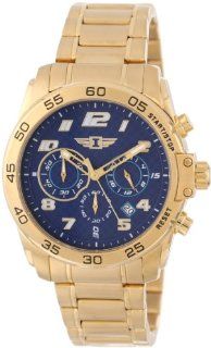 I By Invicta Men's 90187 003 Chronograph Gold Tone Stainless Steel Watch Watches