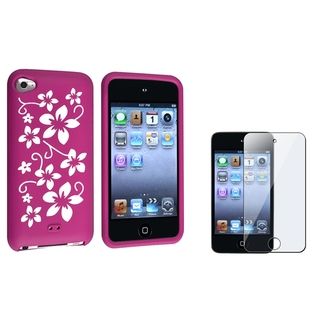 BasAcc Silicone Case/ LCD Protector for Apple iPod Touch Generation 4 BasAcc Cases