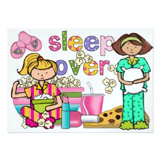 Pajama Party / Sleep Over   SRF Custom Announcement