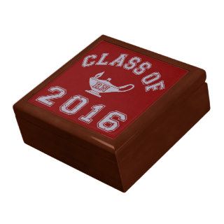 Class Of 2016 RN (Registered Nurse)   Grey 2 Jewelry Boxes