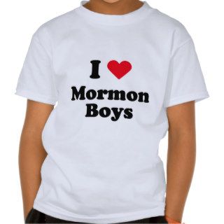 I love mormon boys shirt