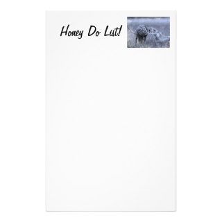 Honey Do List Stationery Paper